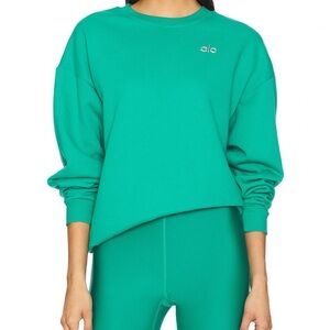 ALO Yoga Teal Sweatshirt